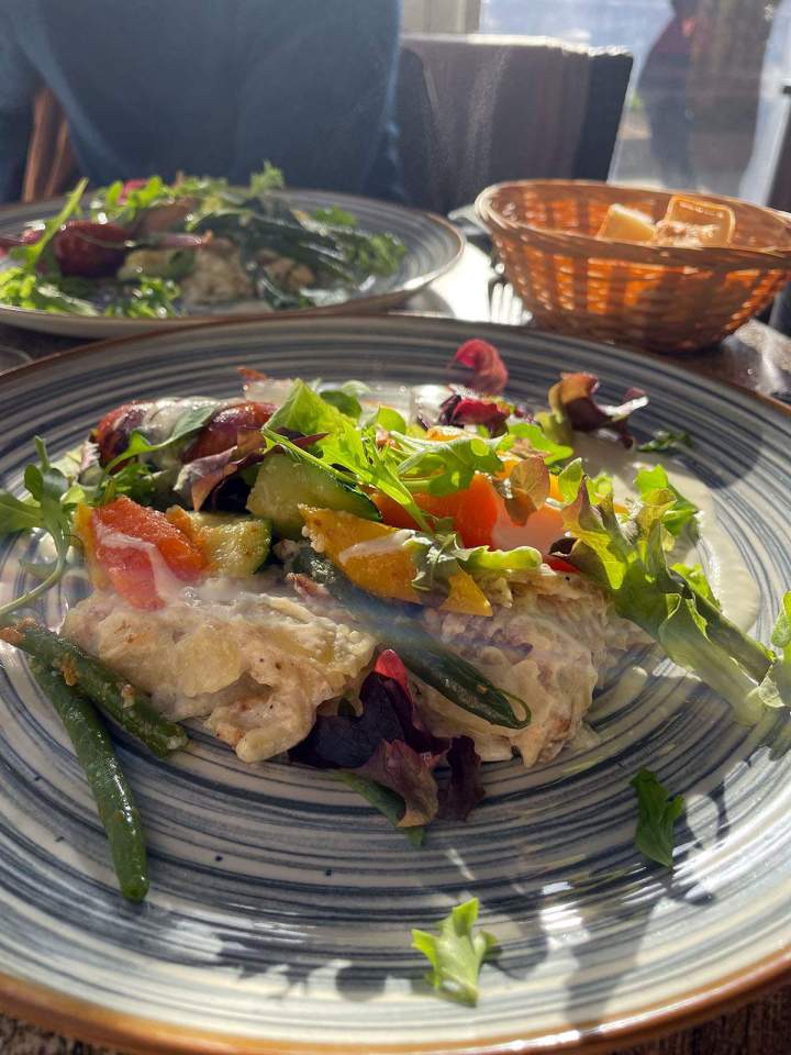 Gratin de ravioles aux légumes Nice